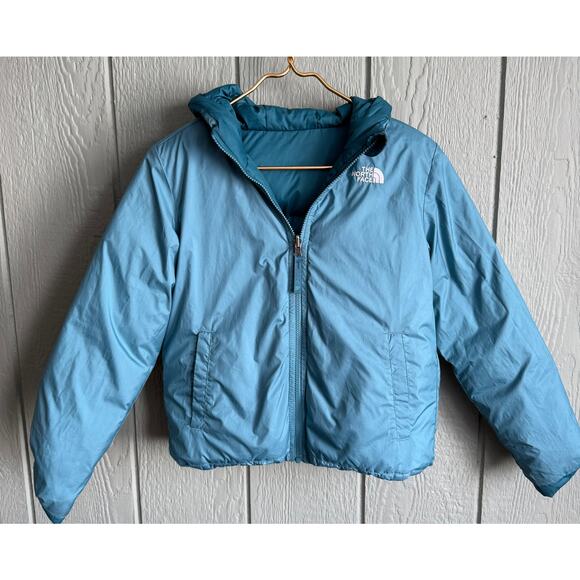 Youth Large North Face Reversible Hyalite 550 Down Coat - Picture 9 of 10